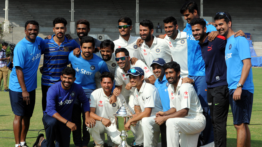 ಸಹಾ ದ್ವಿಶತಕ, ಶೇಷ ಭಾರತಕ್ಕೆ ಇರಾನಿ ಕಪ್